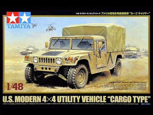 Tamiya 1/48 US Humvee 4X4 Cargo 32563 