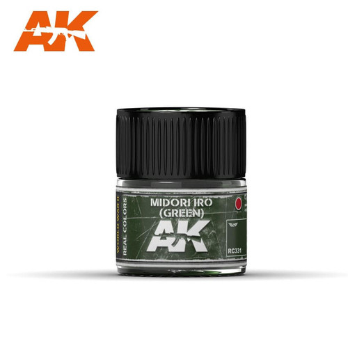 AK Interactive Real Colors: Midori Iro (Green) - 10ml RC331 