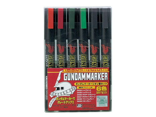 Gunze Sangyo Gundam Marker Zeon Set GMS108 