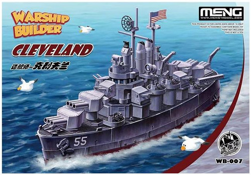 Meng USS Cleveland Warship Buidler WB007 