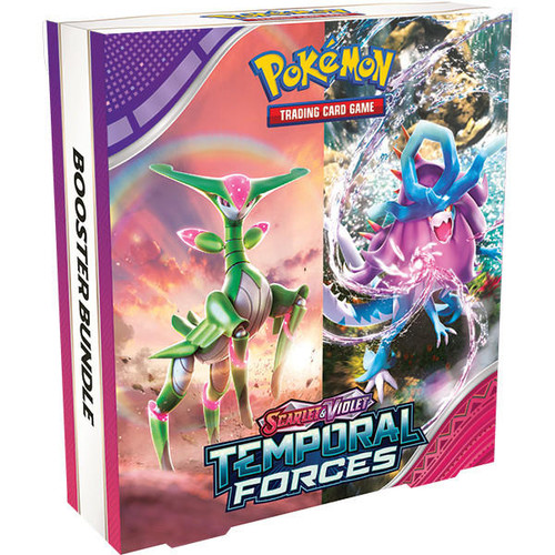 Pokemon Company International Pokémon TCG: Scarlet & Violet 5: Temporal Forces: Booster Bundle 