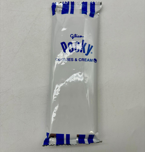 Glico Pocky: Cookies & Cream Covered Cocoa Biscuit Sticks 