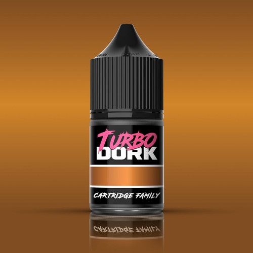 Turbo Dork Cartridge Family Metallic Acrylic Paint 22ml Bottle 