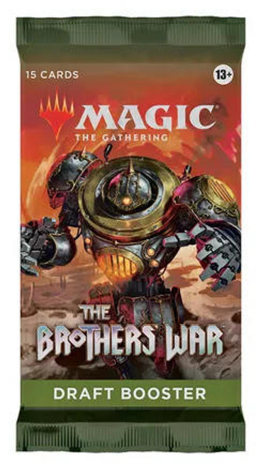 Wizards of the Coast MTG CCG: The Brothers War Draft Booster Pack 