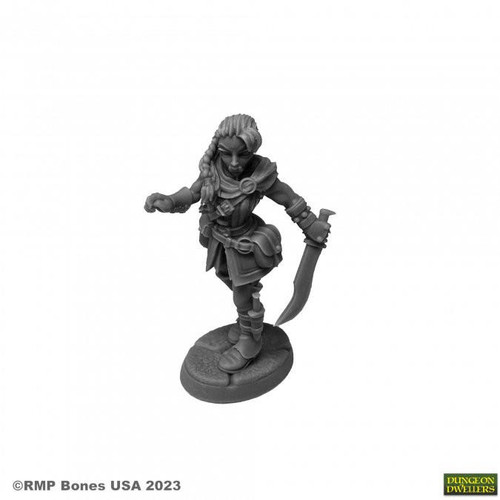 Bones USA Dungeon Dwellers Emrul Gozgul, Half-Orc Rogue (07098) 