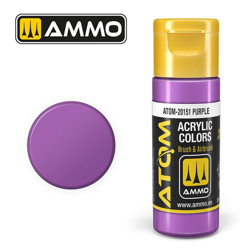 MiG Ammo ATOM COLOR Purple FS37142 - RAL4008 (20151) 