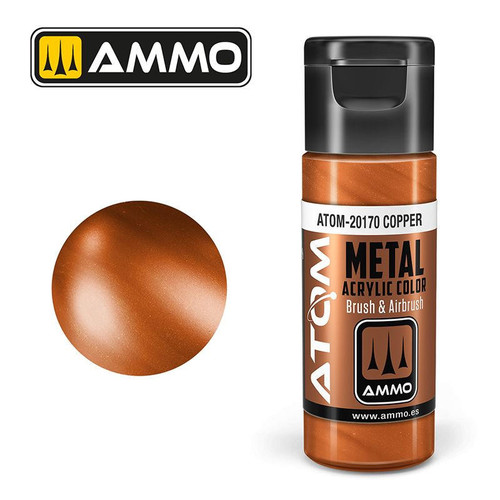 MiG Ammo ATOM METALLIC Copper (20170) 