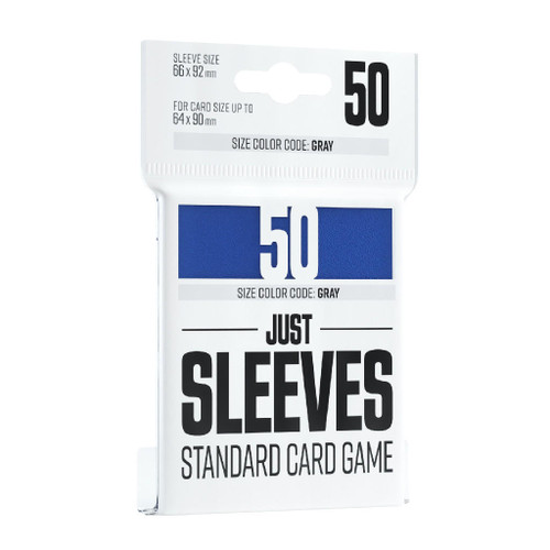 Gamegenic Just Sleeves: Standard Card Game Blue (50) 