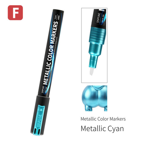 DSPIAE Tools Color Marker Super Metallic Cyan MKA06 
