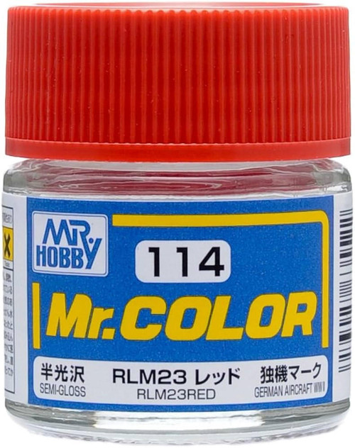 Gunze Sangyo Semi-Gloss Red RLM23 Mr.Color 10ml C114 