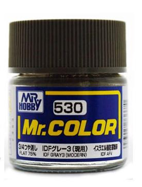 Gunze Sangyo Flat IDF Gray 3 Modern Mr.Color 10ml C530 