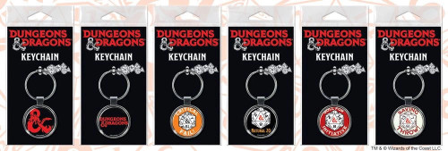 Ata-Boy Dungeons & Dragons Assorted Keychain 