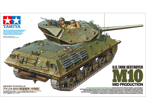 Tamiya 1/35 M10 Tank Destoyer Mid Production 35350