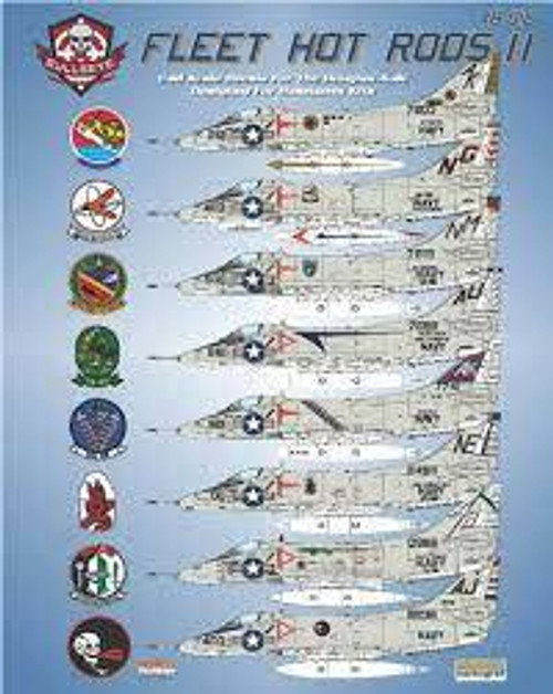 Bullseye Decals 1/48 A-4C Fleet Hot Rods Pt.2 48016