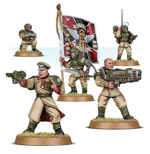 Games Workshop Astra Militarum Cadian Command Squad