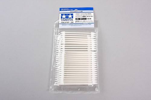 Tamiya Cotton Swab Tria/Med 50pcs