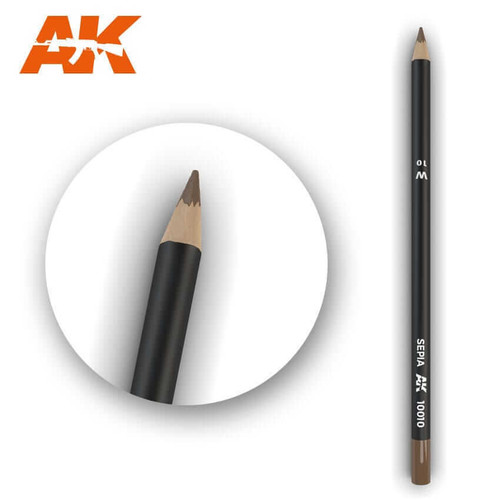 AK Interactive Sepia Weathering Pencil 10010