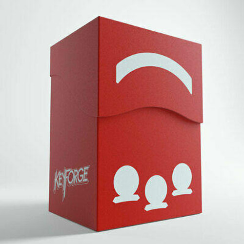 Gamegenic KeyForge Gemini Deck Box Red