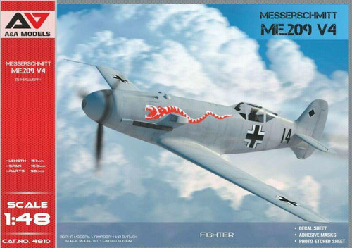 AandA Models 1/48 Me209V4 48010