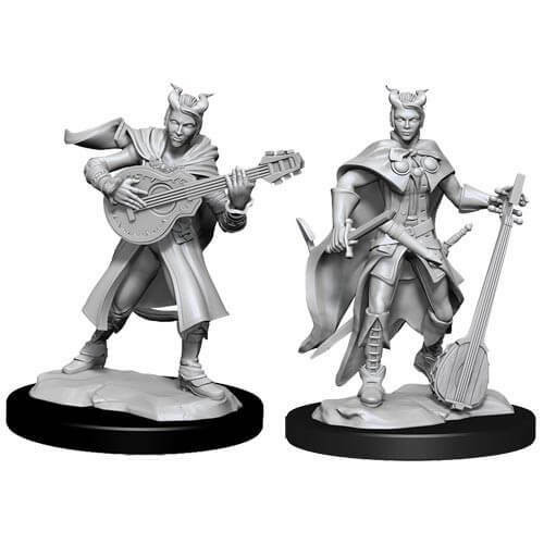 WizKids DandD Nolzurs Marvelous Miniatures Tiefling Bard Female