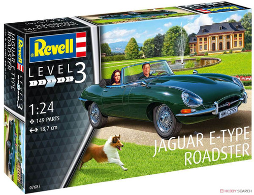 Revell of Germany 1/24 Jaguar E-Type Roadster Conv 7687