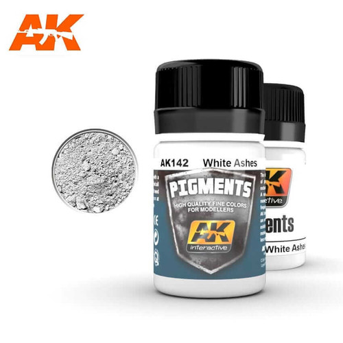 AK Interactive White Ashes Pigment 142