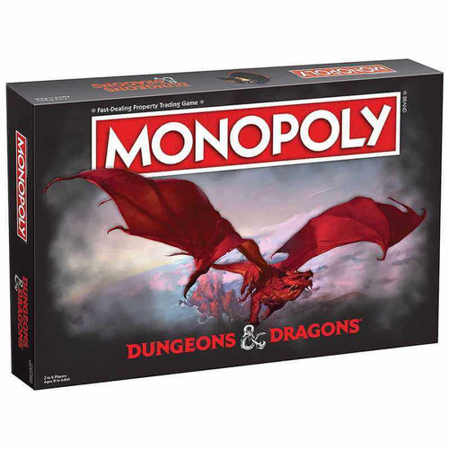 USAopoly Monopoloy: Dungeons and Dragons at LionHeart Hobby