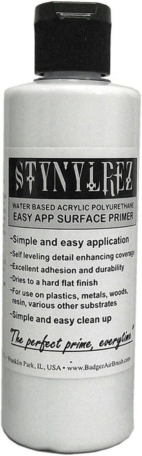 Badger Stynylrez Acrylic White Primer 4oz 401