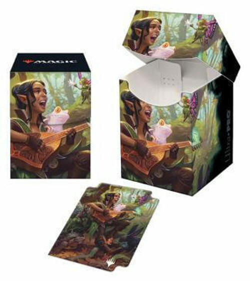 Ultra PRO Magic The Gathering Adventures in the Forgotten Realms 100 Deck Box - Ellywick Tumblestrum