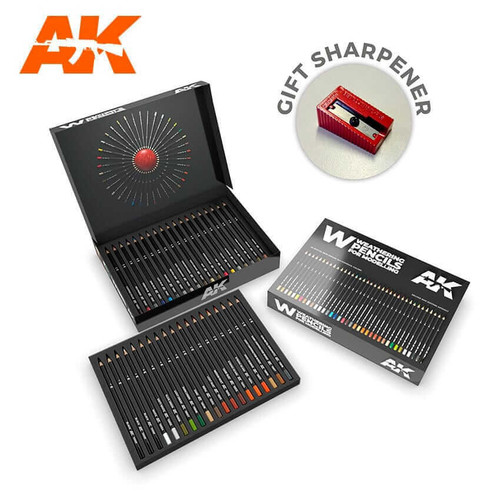 AK Interactive Weathering Pencils Deluxe Boxed Set 10047