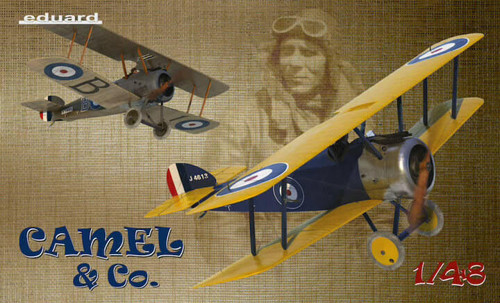 Eduard 1/48 Sopwith F.1 Camel Dual Combo NEW TOOL 11151