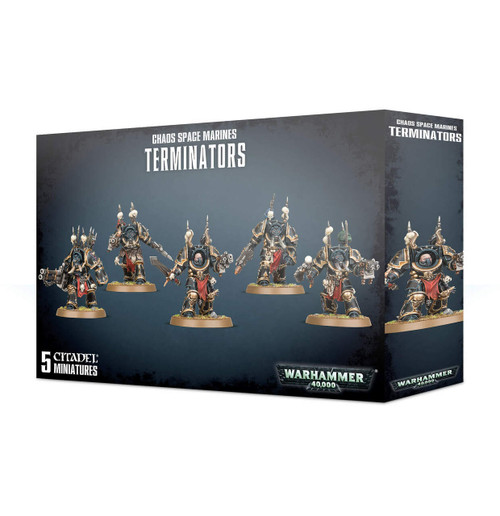 Games Workshop Chaos Space Marine Terminators at LionHeart Hobby