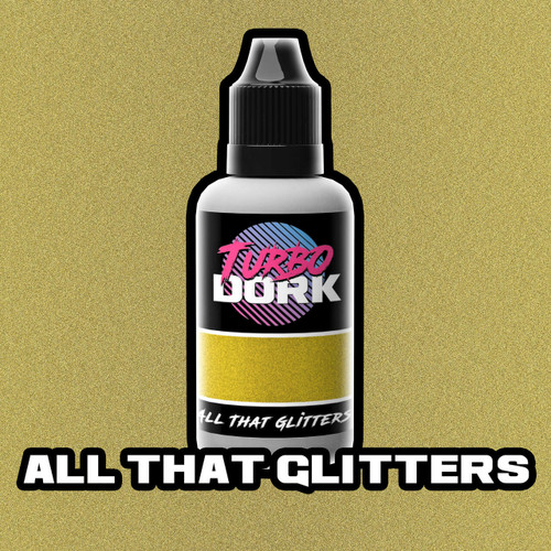 Turbo Dork All That Glitters Metallic Acrylic Paint 20ml Bottle