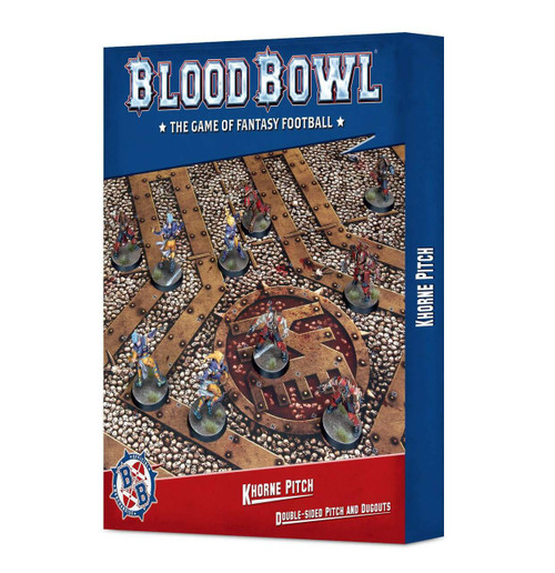Games Workshop Blood Bowl Khorne Pitch and Dugouts