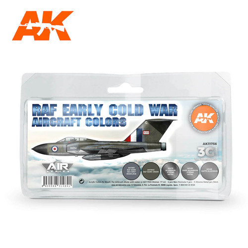 AK Interactive RAF Early Cold War Colors Set AK 3G 11756