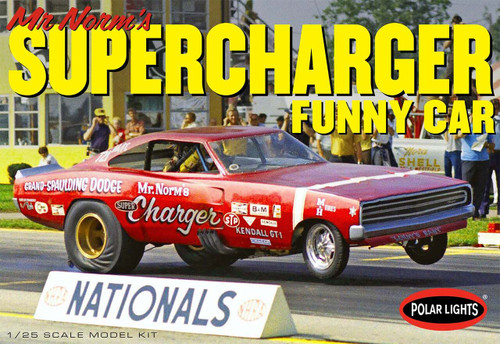 Polar Lights 1/25 Mr Norms 1969 Dodge Charger Funny Car 989