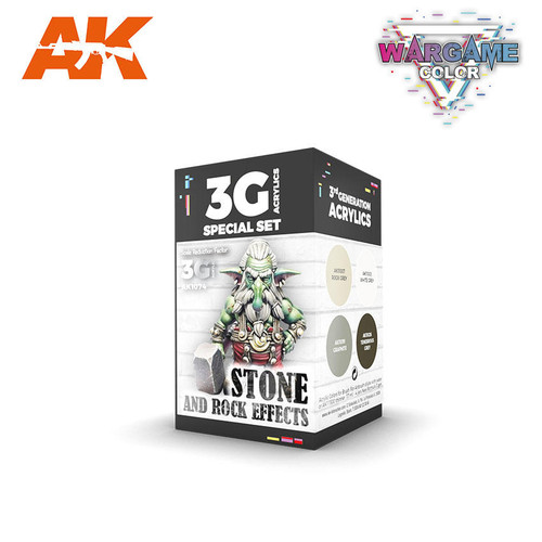 AK Interactive Stone and Rock Effects Set AK 3G 1074