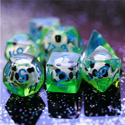 Foam Brain Games Panda RPG Dice Set