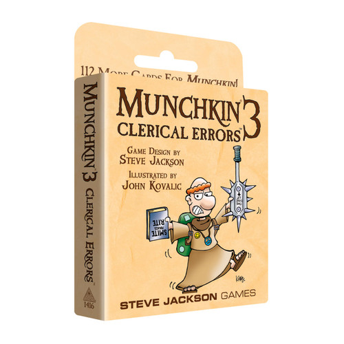 Steve Jackson Games Munchkin Munchkin 3 - Clerical Errors