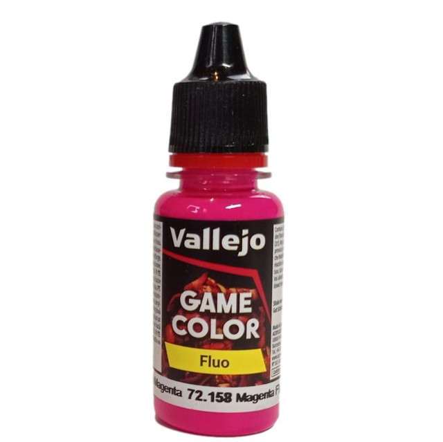 Vallejo Game Color: Fluorescent Magenta, 18 ml. 72158 