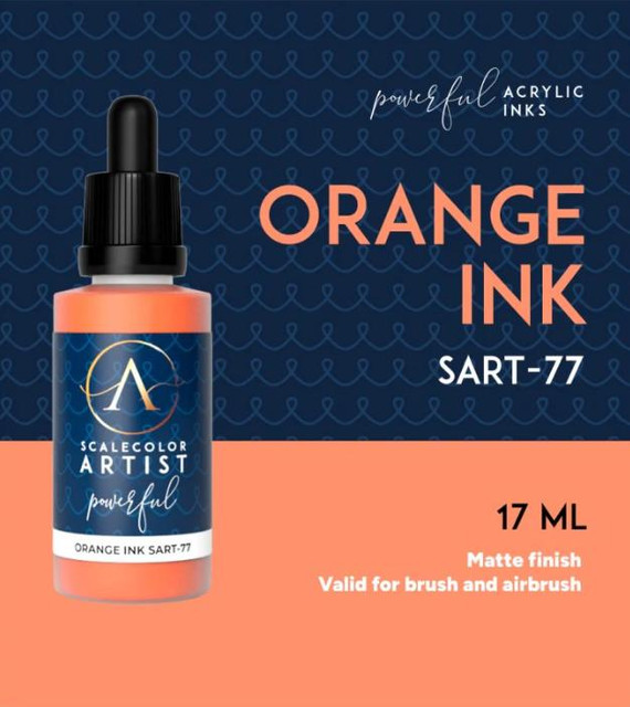 Scale75 Scalecolor Artist Range: Orange Ink -77 Scale75 Scalecolor Artist Range: Orange Ink -77
