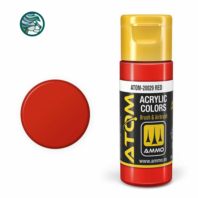 ATOM COLOR Scarlet Red (20028) ATOM COLOR Scarlet Red (20028)