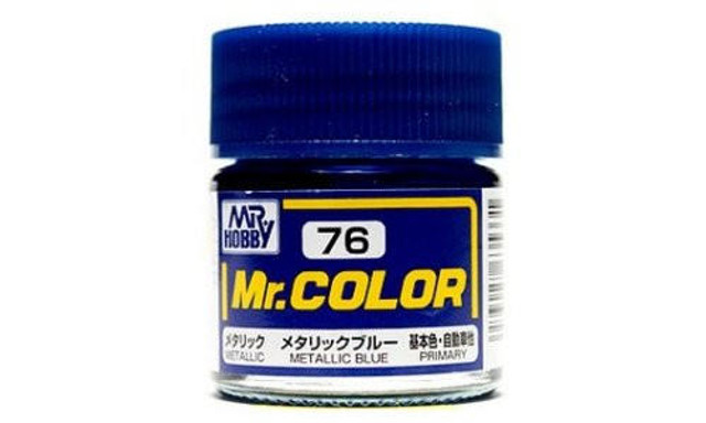 Gunze Sangyo Metallic Blue Mr.Color 10ml C076 Gunze Sangyo Metallic Blue Mr.Color 10ml C076