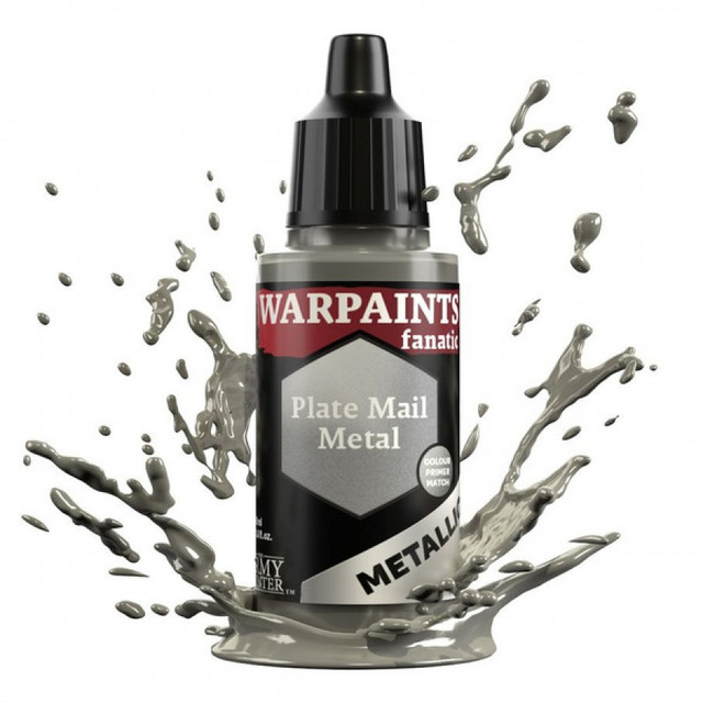 Warpaints Fanatic Metallic: Plate Mail Metal WP3192 Warpaints Fanatic Metallic: Plate Mail Metal WP3192
