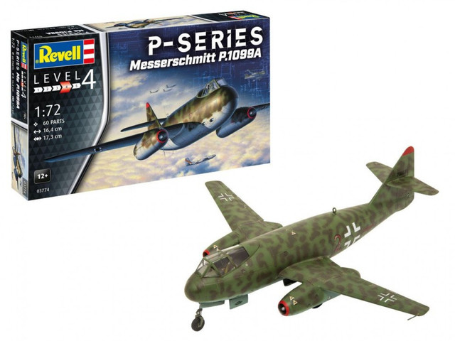 1/72 Messerschmitt P.1099A Fighter 3774