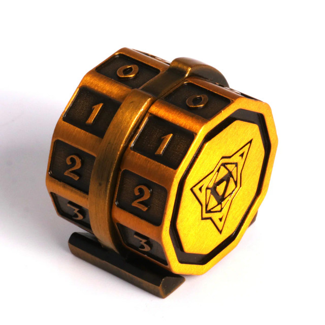 V2 LifeLink Counter - Battleworn Gold V2 LifeLink Counter - Battleworn Gold