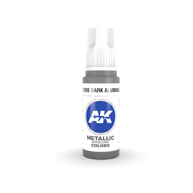 AK Interactive 3G Acrylic Dark Aluminium AK11208