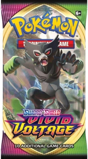 Pokemon TCG Sword and Shield-Vivid Voltage Booster
