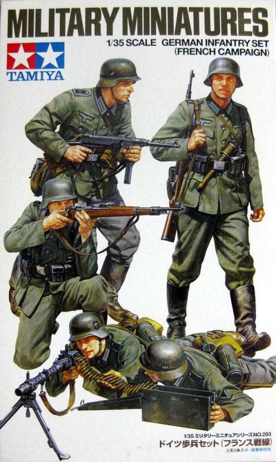 Tamiya 1/35 German Infantry French Campaign 35293