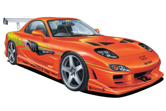 Aoshima 1/24 1999 Mazda RX-7 FD3S Bomex 6399